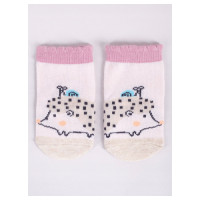 Yoclub Zeķes 3-PACK 0-3 mēn. SKA-0110 GIRL