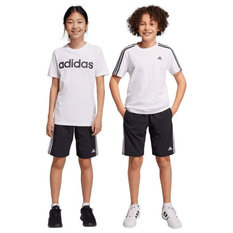 Adidas Essentials 3-Stripes Woven Jr HR6332 shorts (140cm)