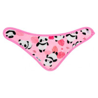 Akuku Priekšautiņš-lakatiņš PINK PANDA AKUKU A1511