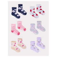 Yoclub Zeķes frotē ar ABS 20/22 GIRL SKF-0005