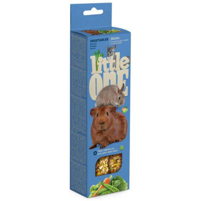Mealberry Little One Sticks for guinea pigs, rabbits and chinchillas with vegetables 2х60 g in box