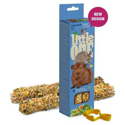 Mealberry Little One Sticks for guinea pigs, rabbits and chinchillas with vegetables 2х60 g in box