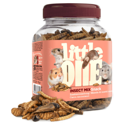 Mealberry Little One Insect mix 75 g &ndash; kukaiņu maisījums visēdājiem grauzējiem