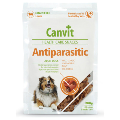 Canvit Health Care Snack Anti-Parasitic 200 g kārums suņiem
