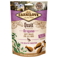 Carnilove Dog snack Quail with Oregano 200 g papildbarība suņiem