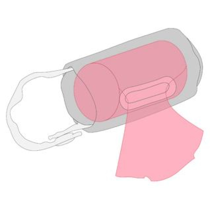 Flamingo somiņa izkārnījumu savāk&scaron;anas maisiņiem DOT RIRI BLUE