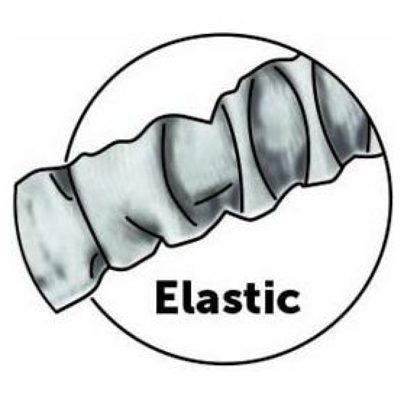 Flamingo auto dro&scaron;ības josta adapteris RUKA SHOCK ABSORBER GREY 60-80cm/32mm