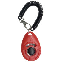 Record CLICKER red 17cm - ierīce suņu trenēšanai