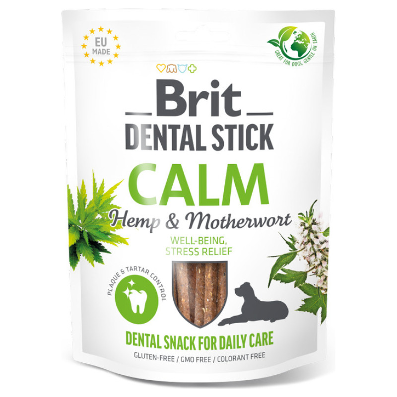 Brit Dental Stick Immuno Calm Hemp&Motherwort 7 gb