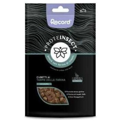 Record Papildbarība suņiem Proteinsect Cubetti for dogs 70 g