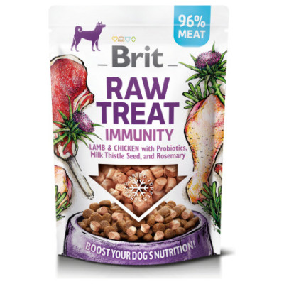 Brit Dog Raw Treat Freeze-Dried Immunity Lamb & Chicken 40 g
