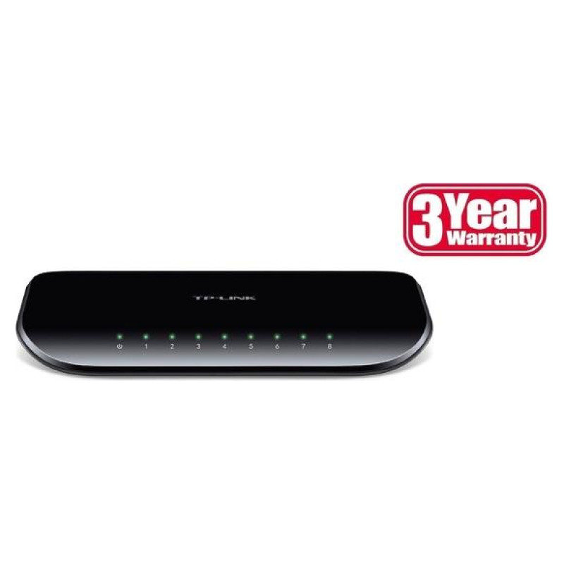 Tp-Link Switch|TP-LINK|8x10Base-T / 100Base-TX / 1000Base-T|TL-SG1008D