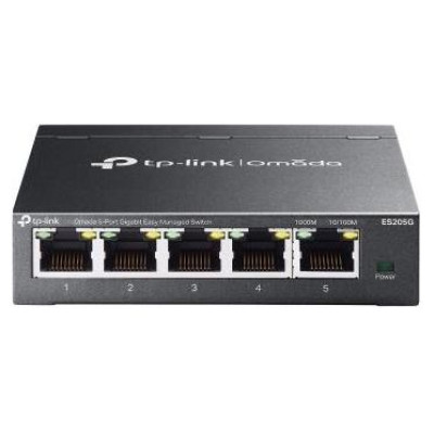 Tp-Link Switch|TP-LINK|Desktop/pedestal|5x10Base-T / 100Base-TX / 1000Base-T|ES205G