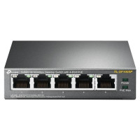 Tp-Link Switch|TP-LINK|Desktop/pedestal|5x10Base-T / 100Base-TX|PoE ports 4|TL-SF1005P