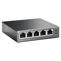 Tp-Link Switch|TP-LINK|Desktop/pedestal|5x10Base-T / 100Base-TX|PoE ports 4|TL-SF1005P