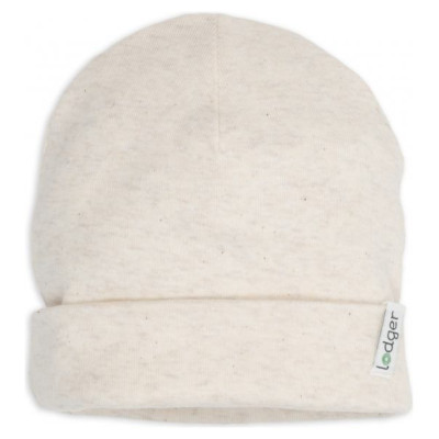 Lodger Beanie Melange bērnu cepurīte, Birch, 0-6 mēn. - BEM 093_0-6