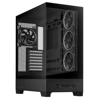 Asus Case|ASUS|ASUS A31 PLUS Case|MidiTower|Case product features Transparent panel|ATX|BTX|MicroATX|MiniITX|Colour Black|A31PLUSTGARGBBLACK