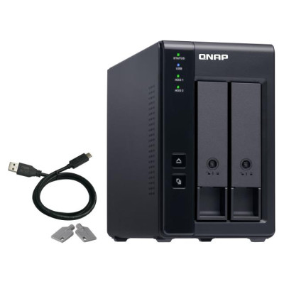 Qnap DAS ENCLOSURE 2BAY USB-C/TR-002 QNAP