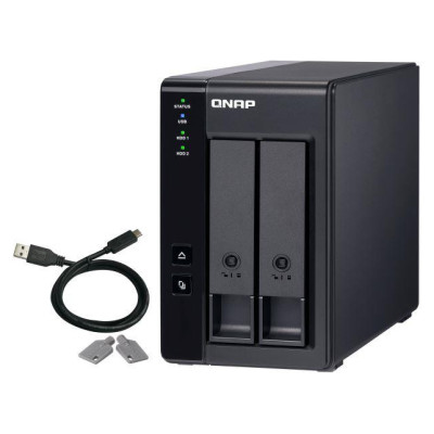 Qnap DAS ENCLOSURE 2BAY USB-C/TR-002 QNAP