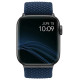 Uniq Aspen Braided Strap for Apple Watch 1/2/3/4/5/6/7/8/SE/SE2 40/38/41mm - Blue
