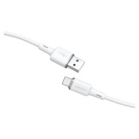 Acefast USB cable - USB Type C 1.2m, 3A white (C2-04 white)