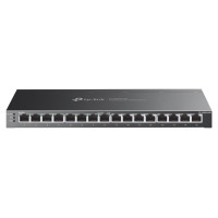 Tp-Link Switch|TP-LINK|Omada|TL-SG2016P|16x10Base-T / 100Base-TX / 1000Base-T|PoE+ ports 8|120 Watts|TL-SG2016P