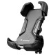 Wozinsky strong phone holder for bicycle, motorcycle, scooter handlebars, black (WBHBK6)