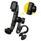 Wozinsky strong phone holder for bicycle, motorcycle, scooter handlebars, black (WBHBK6)