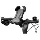 Wozinsky strong phone holder for bicycle, motorcycle, scooter handlebars, black (WBHBK6)