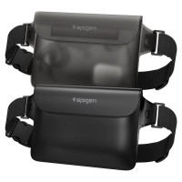Spigen Aqua Shield A620 Waterproof Hip Bag IPX8 - Black 2 pcs.