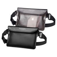 Spigen Aqua Shield A620 Waterproof Hip Bag IPX8 - Black 2 pcs.