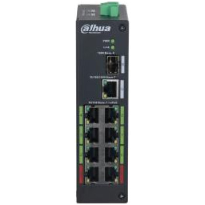 Dahua Switch|DAHUA|LR2110-8ET-120-V2|PoE ports 8|DH-LR2110-8ET-120-V2
