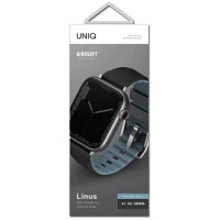 Uniq Linus strap for Apple Watch 1/2/3/4/5/6/7/8/SE/SE2 38/40/41mm - black