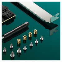 Ugreen expansion card disk adapter M.2 NVMe SATA (M, M+B key) PCIe 3.0 x4 32Gbps (CM302)