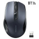 Ugreen MU006 wireless optical mouse USB 2.4GHz / Bluetooth 5.0 4000 DPI - black