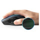 Ugreen MU006 wireless optical mouse USB 2.4GHz / Bluetooth 5.0 4000 DPI - black