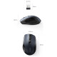 Ugreen MU006 wireless optical mouse USB 2.4GHz / Bluetooth 5.0 4000 DPI - black