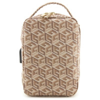Guess GUHBHGCFSEW Organizer bag - brown GCube Stripe