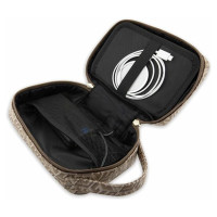 Guess GUHBHGCFSEW Organizer bag - brown GCube Stripe