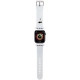 Karl Lagerfeld 3D Rubber Karl Head strap for Apple Watch 38/40/41mm - white