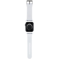 Karl Lagerfeld 3D Rubber Karl Head strap for Apple Watch 38/40/41mm - white
