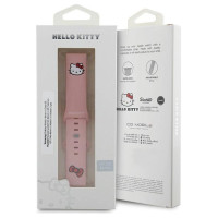 Hello Kitty Silicone Kitty Head strap universal 22mm - pink