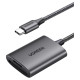 Ugreen [RETURNED ITEM] Ugreen CM401 USB C 5Gb/s SD/TF card reader - gray