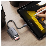 Ugreen [RETURNED ITEM] Ugreen CM401 USB C 5Gb/s SD/TF card reader - gray