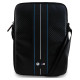 BMW Carbon & Blue Stripe bag for a 10" tablet - black
