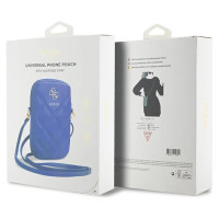 Guess Zip Quilted 4G bag - blue