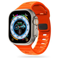 Tech-Protect IconBand Line Strap for Apple Watch 4 / 5 / 6 / 7 / 8 / 9 / SE / Ultra 1 / 2 (42/44/45/49 mm) - Orange