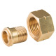 Meva Reduction adapter from a gas cylinder 21.8mm L - 3/8" L