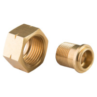 Meva Reduction adapter from a gas cylinder 21.8mm L - 3/8" L