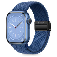 Tech-Protect Nylonmag Strap for Apple Watch 4 / 5 / 6 / 7 / 8 / 9 / SE / Ultra 1 / 2 (42 / 44 / 45 / 49 mm) - Blue
